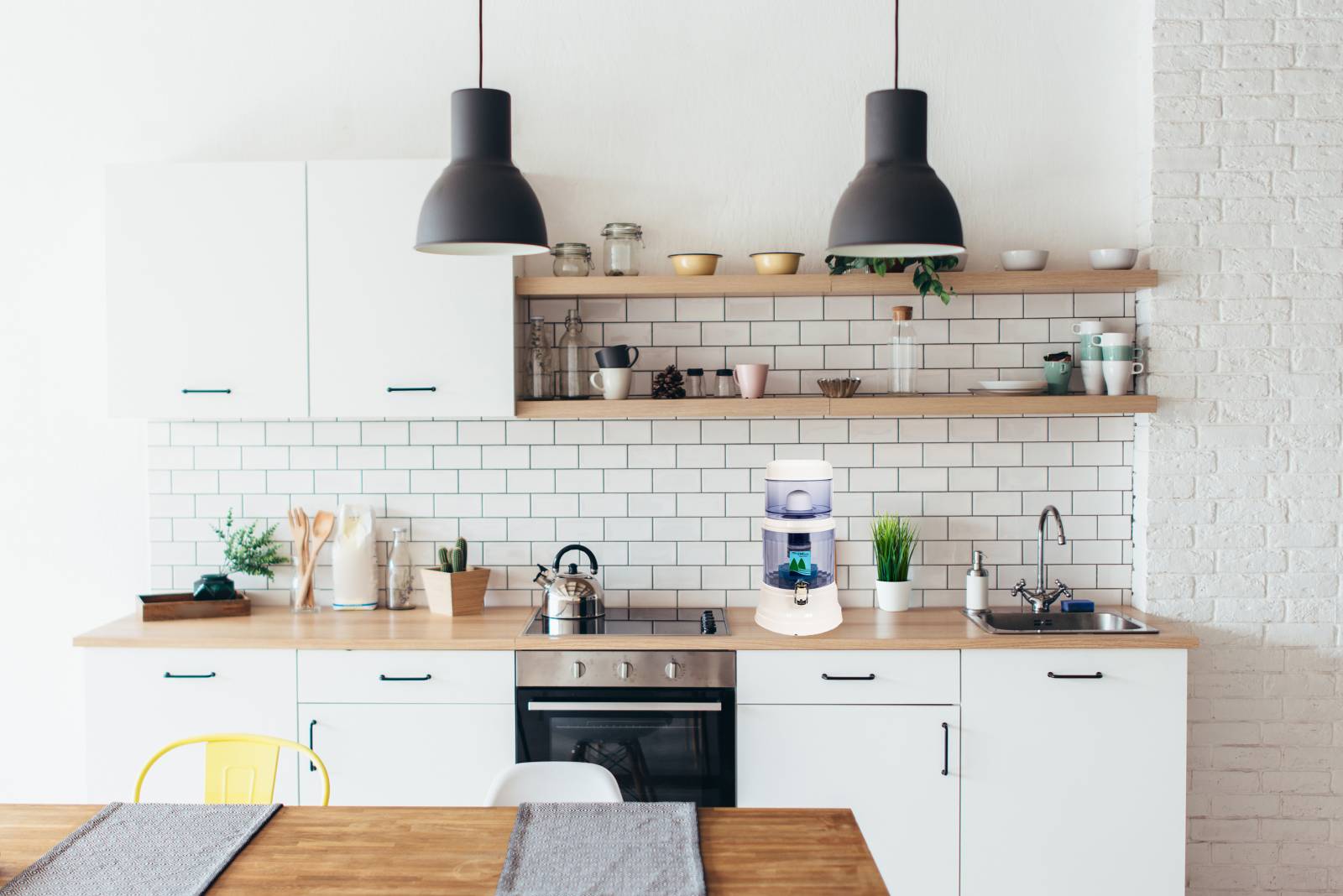 Fontaine EVA en plastique 12 litres blanche