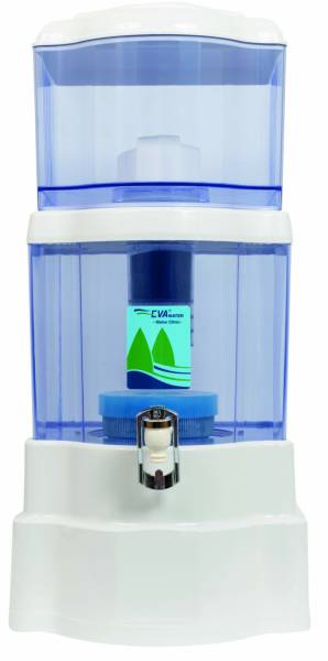 Fontaine EVA en plastique 25 litres blanche avec le système magnétique