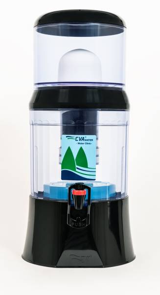 Fontaine EVA en plastique 7 litres noire SANS système magnétique