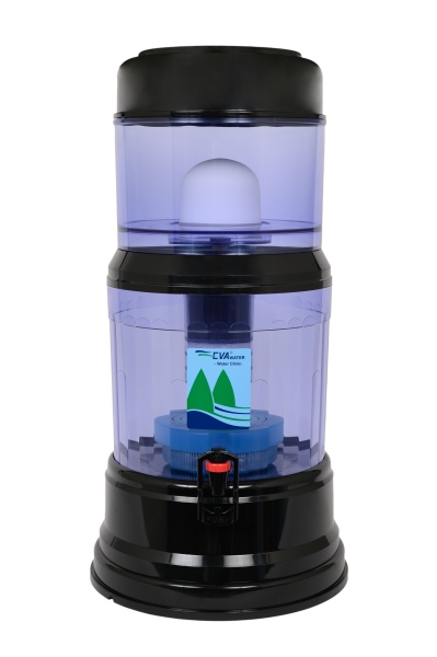 Fontaine EVA en plastique 12 litres noire avec système magnétique