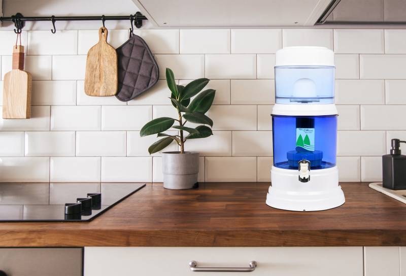 Fontaine EVA en plastique 7 litres blanche