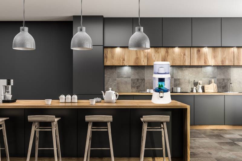 Fontaine EVA en plastique 7 litres blanche